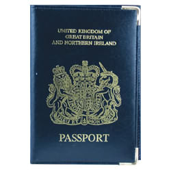 Black Passport Wallet