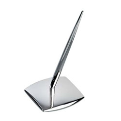 Silver Plated Pen & Stand