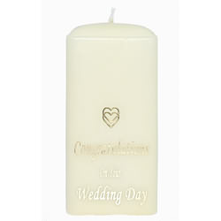 Special Occasion Candles ivory 15cm